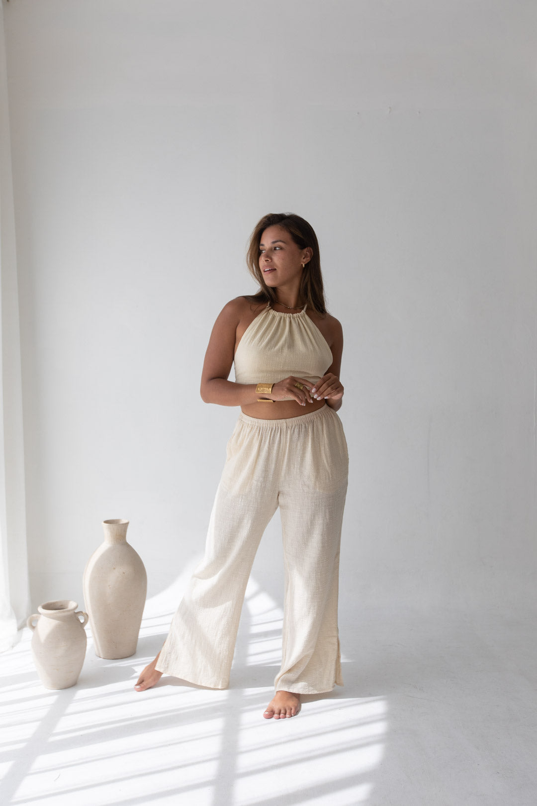 Cara Set - Organic Cotton, Sand