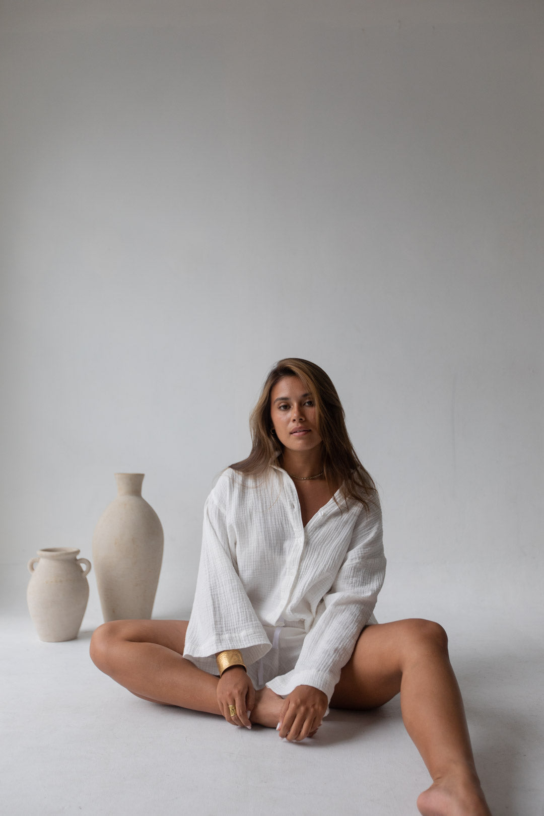 Lilly Set - Organic Cotton, White