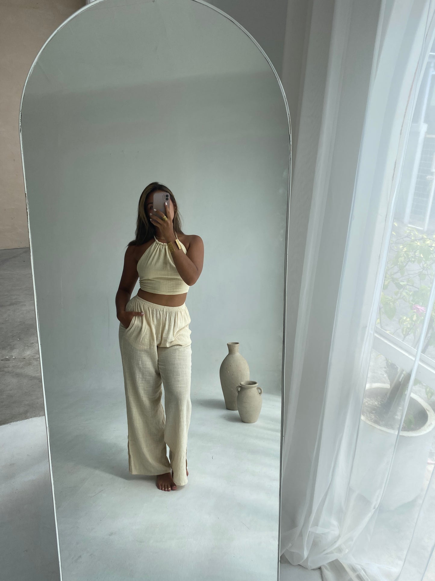 Cara Set - Organic Cotton, Sand
