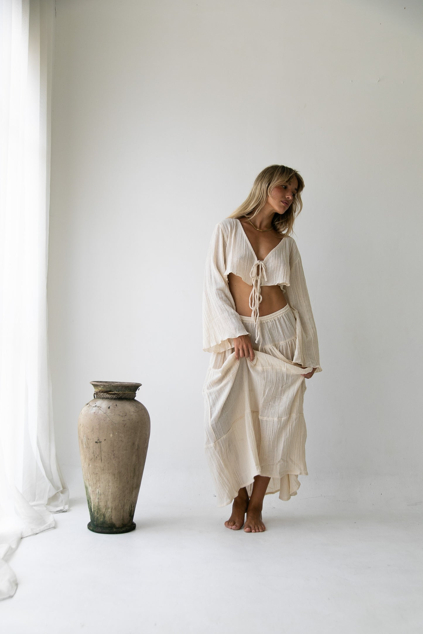 Nora Set - Organic Cotton Natural