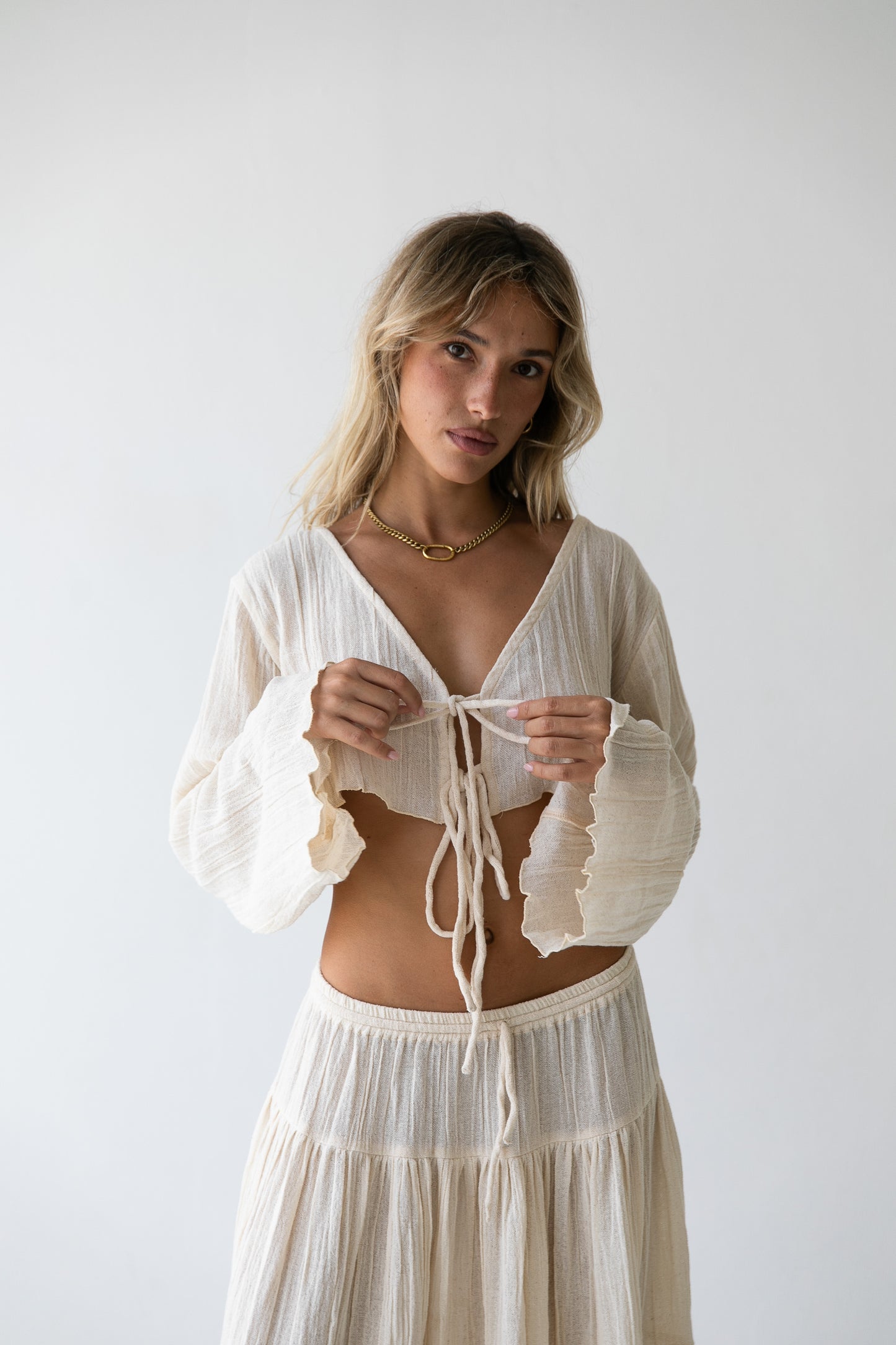 Nora Top - Organic Cotton, Natural