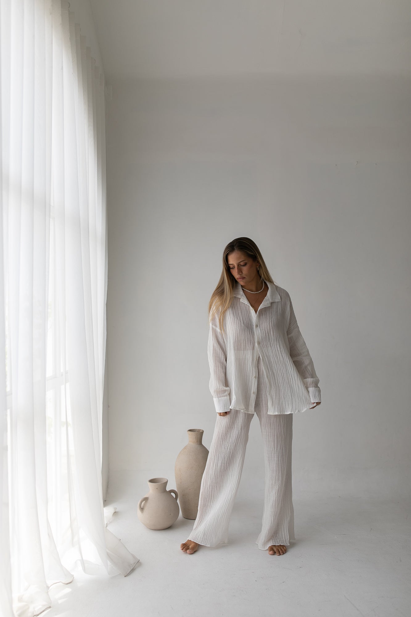 Kelly loungewear set - cotton, linen